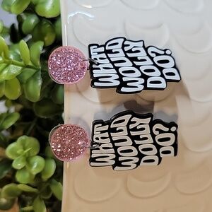 🔥LAST PAIR🔥 What Would Dolly Do Earrings